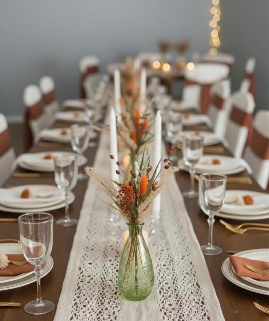 Cascade Rust Wedding Bouquet