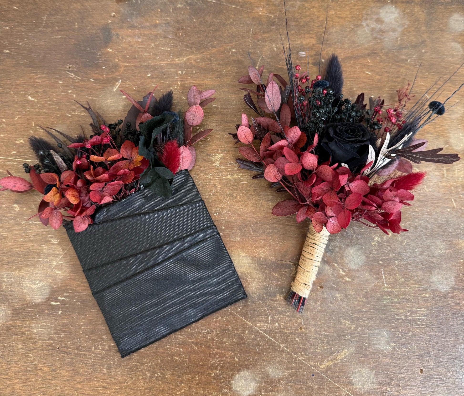 Moody Wedding Bouquet