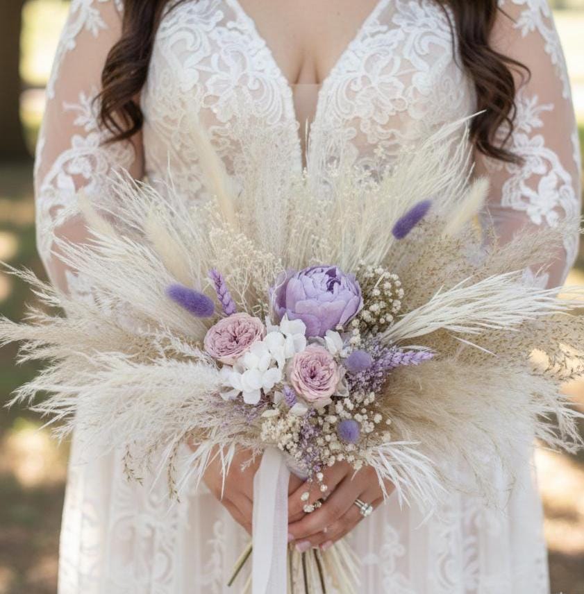 Romantic Pastel Bridal Bouquet