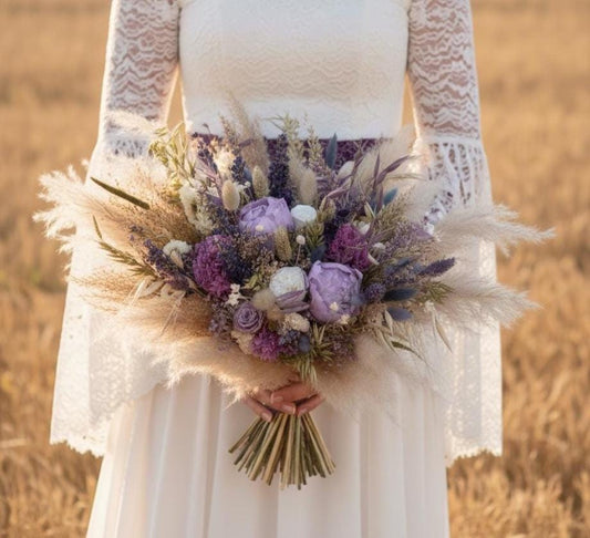 Lavender Bridal Bouquet