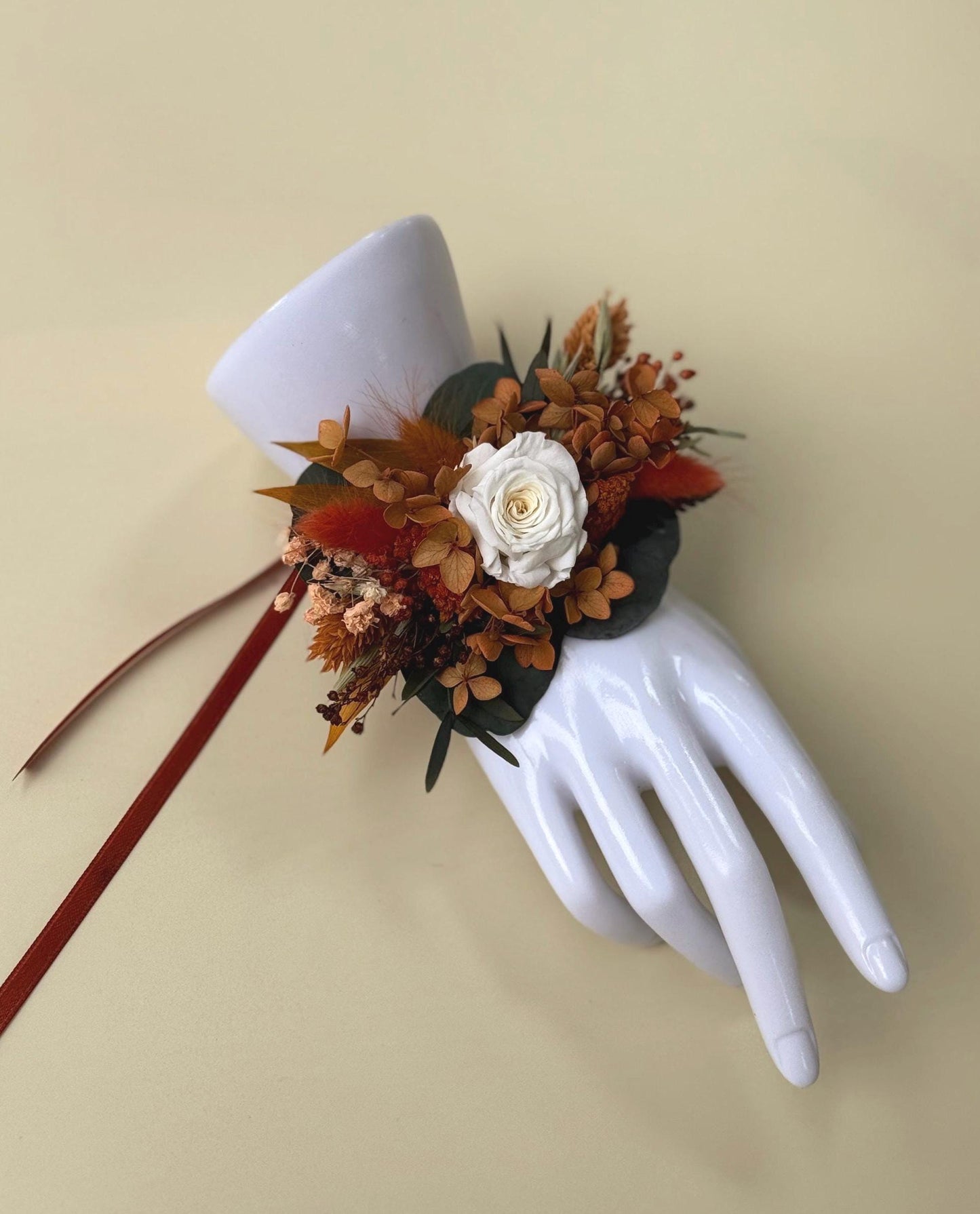Cascade Rust Wedding Bouquet