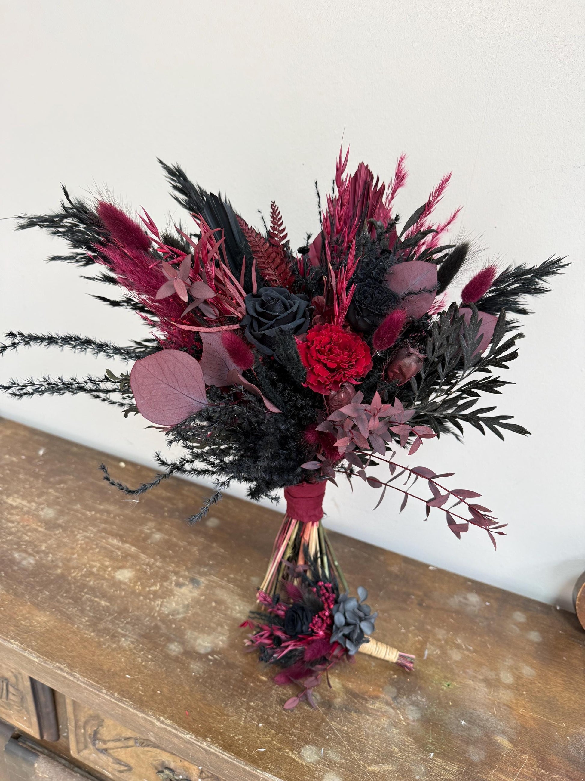 Moody Wedding Bouquet