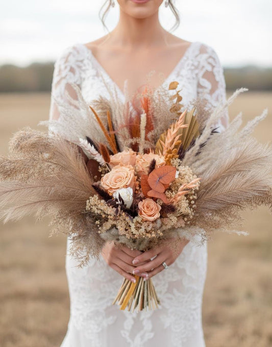 Rust & Mustard Wedding Flowers