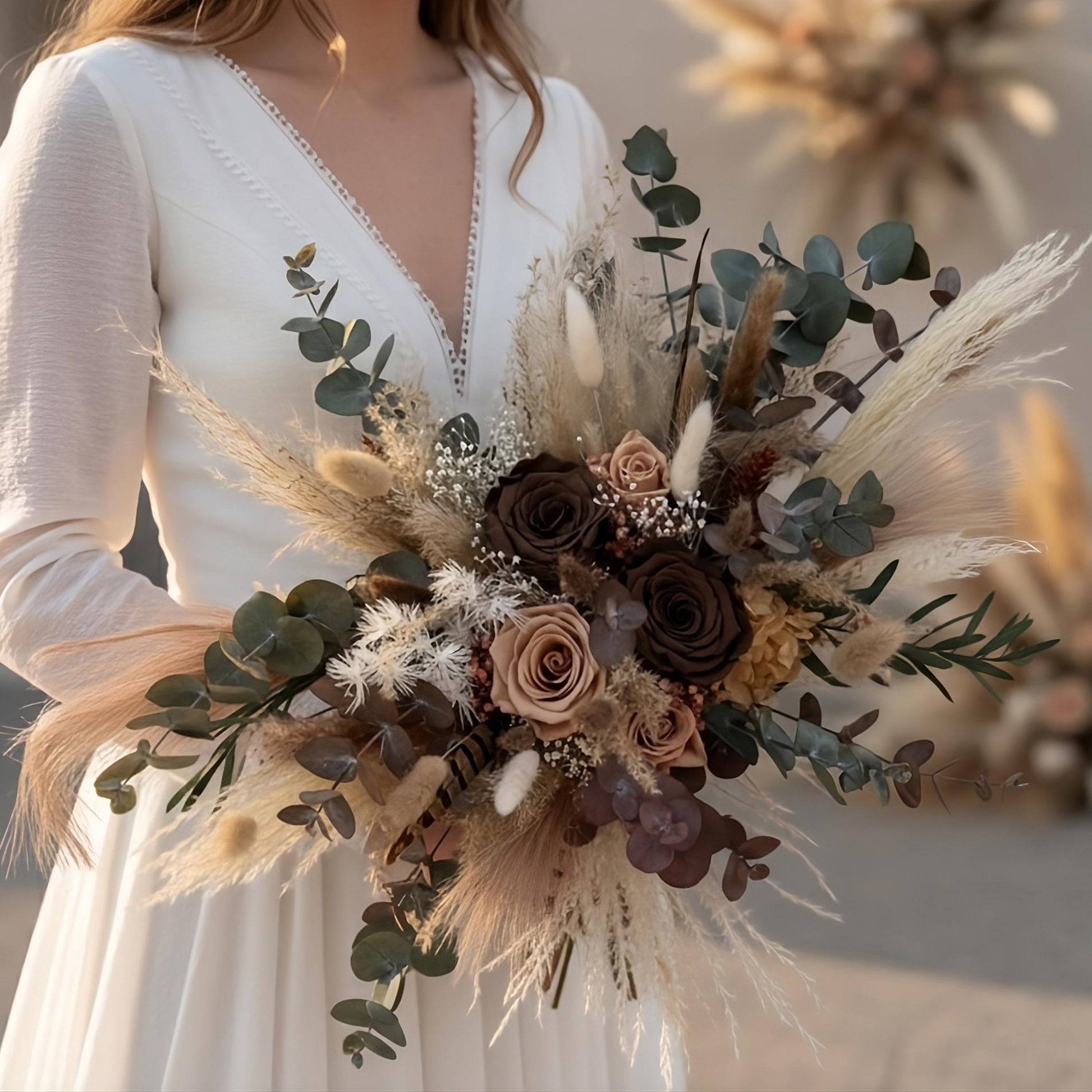 Mocha Mousse Bouquet
