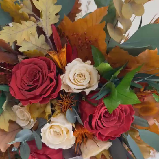 Cascade Bridal Bouquet Terracotta, Boho Bridal Bouquet, Large Bridal Bouquet, Boho Wedding Bouquet, Fall Wedding Bouquet, Terracotta Bridal