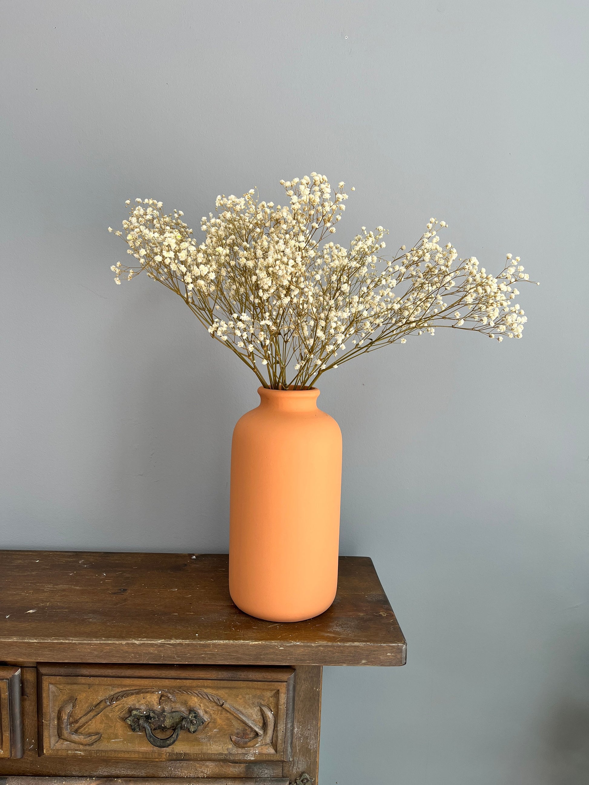Natural Preserved Baby's Breath, Gypsophila, Bleached Baby's Breath, Preserved Gypsophila, Flower Arrangement
